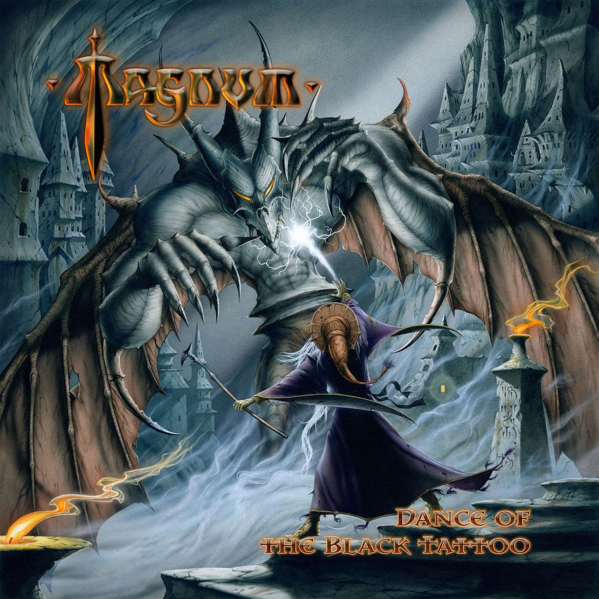 Magnum – Dance of the Black Tattoo vinyl cover