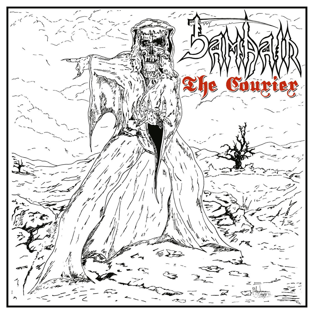 Samhain – The Courier vinyl record cover