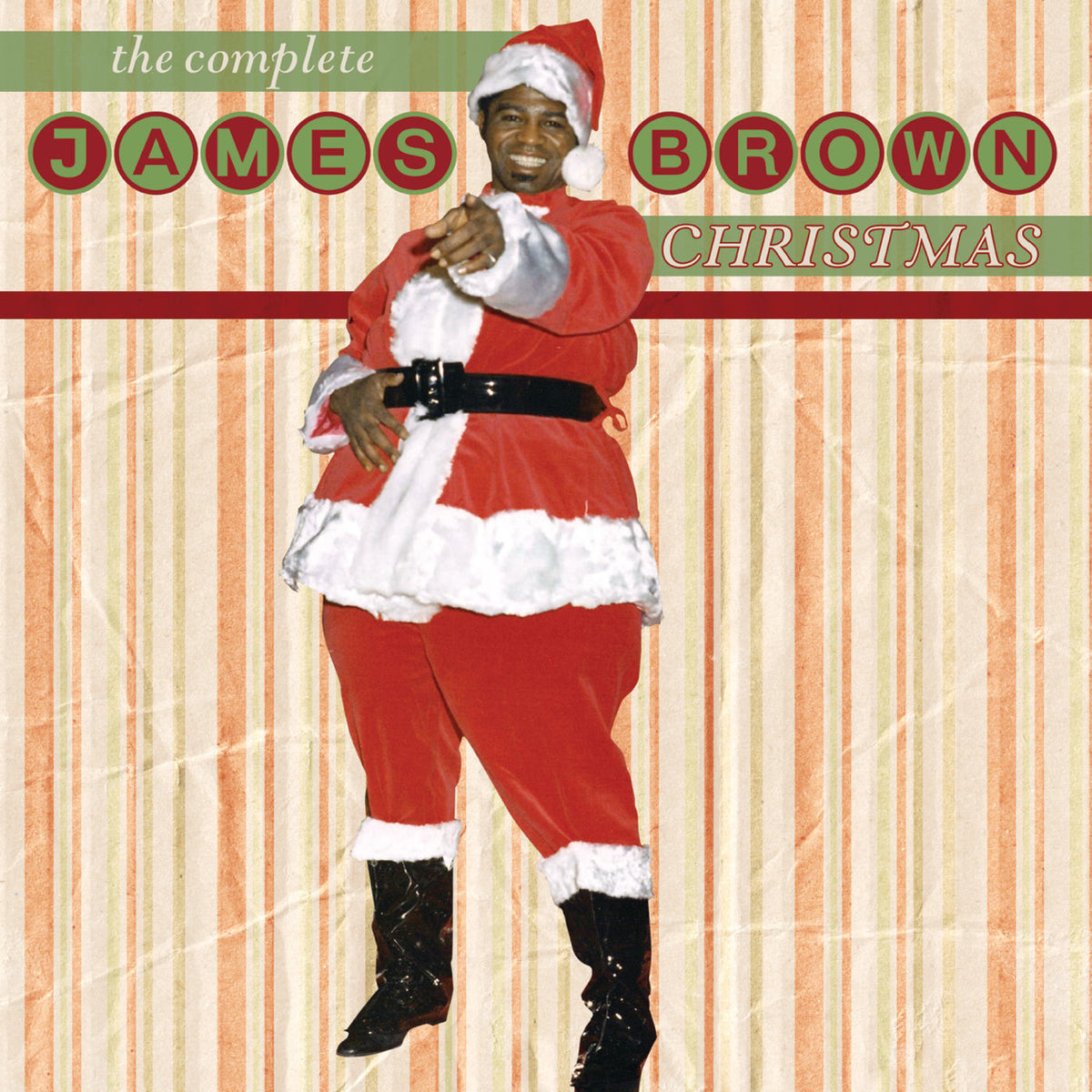 James Brown – The Complete James Brown Christmas (3 Lp's) vinyl record cover