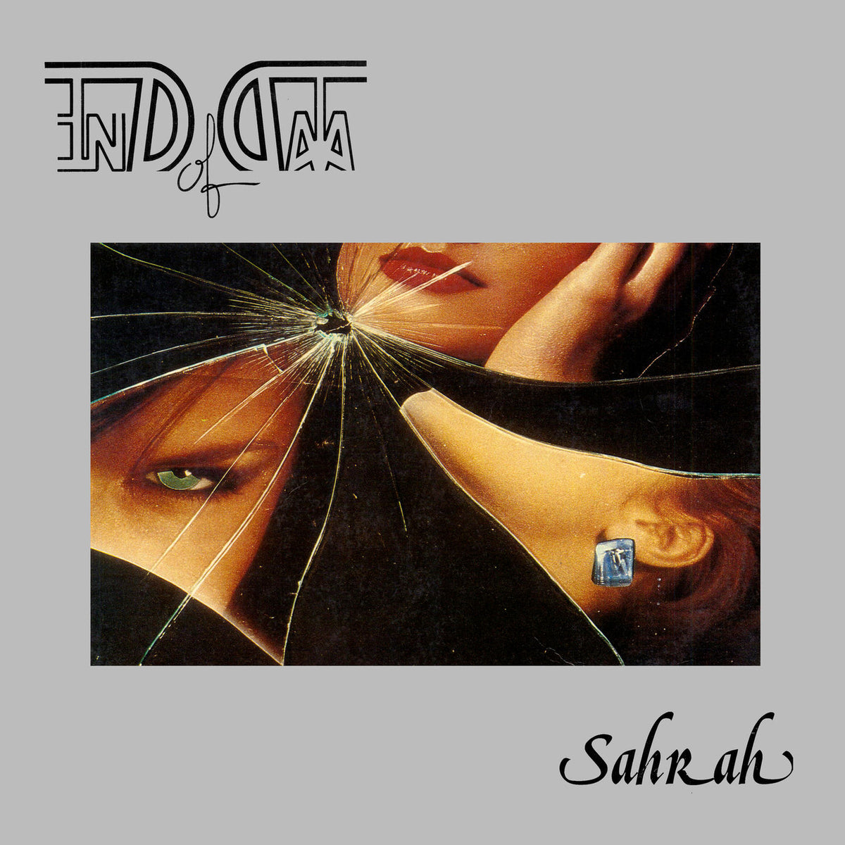 End Of Data – Sahrah vinyl cover