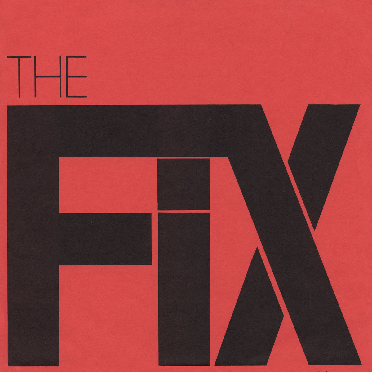 The Fix – The Speed of Twisted Thought vinyl cover