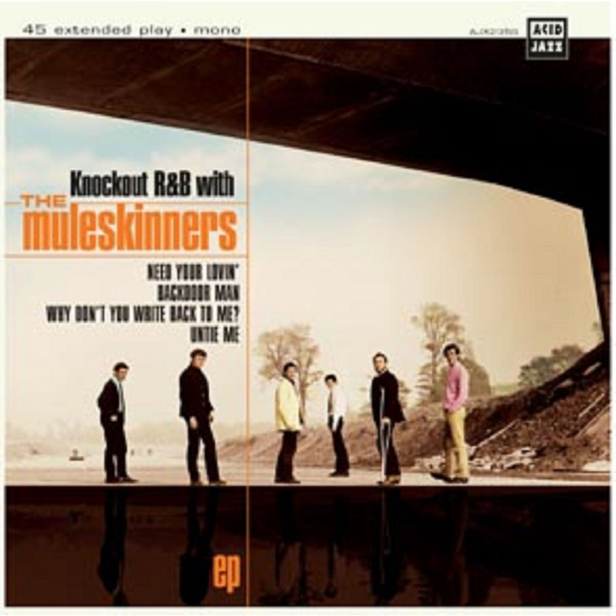The Muleskinners – Knockout R&B vinyl cover