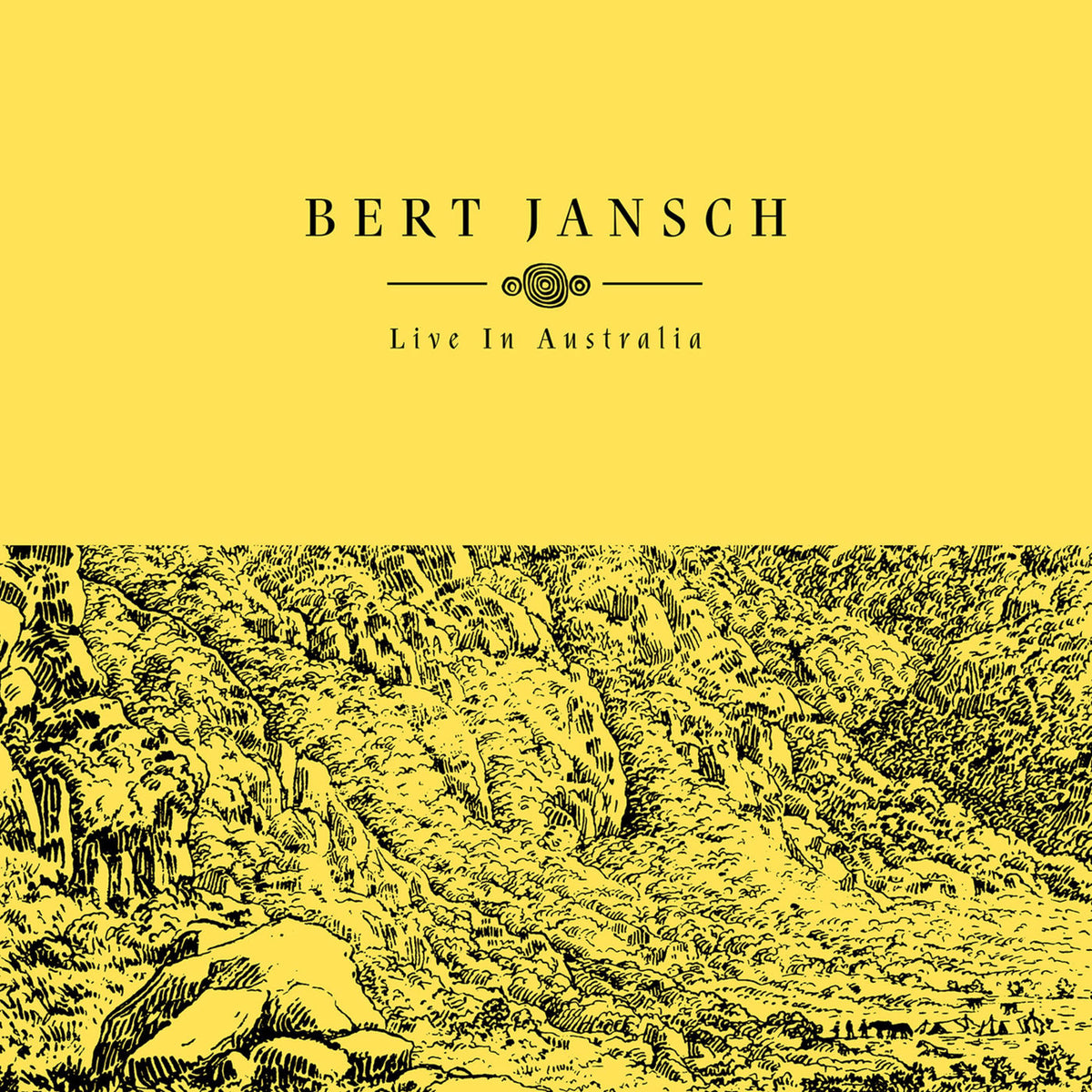 Bert Jansch – Live in Australia vinyl cover