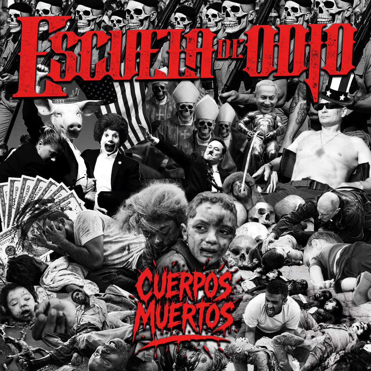 Escuela De Odio – Cuerpos Muertos vinyl record cover