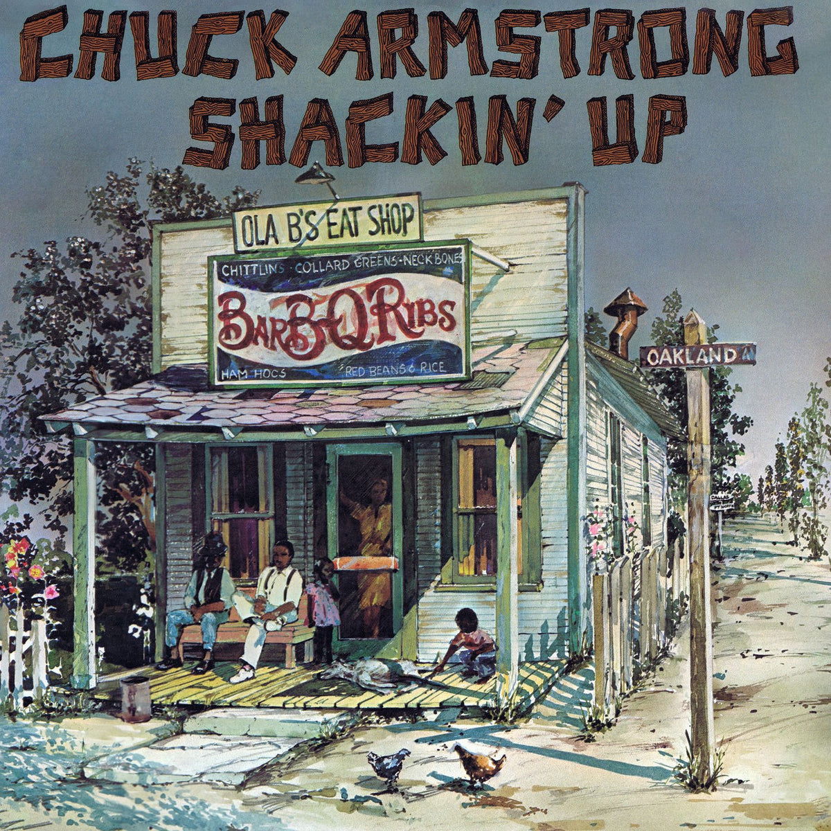 Chuck Armstrong – Shackin' Up vinyl record cover