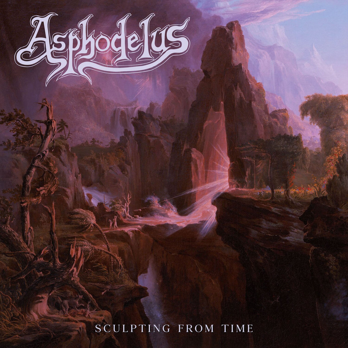 Asphodelus – Sculpting From Time (BLUE VINYL) vinyl record cover
