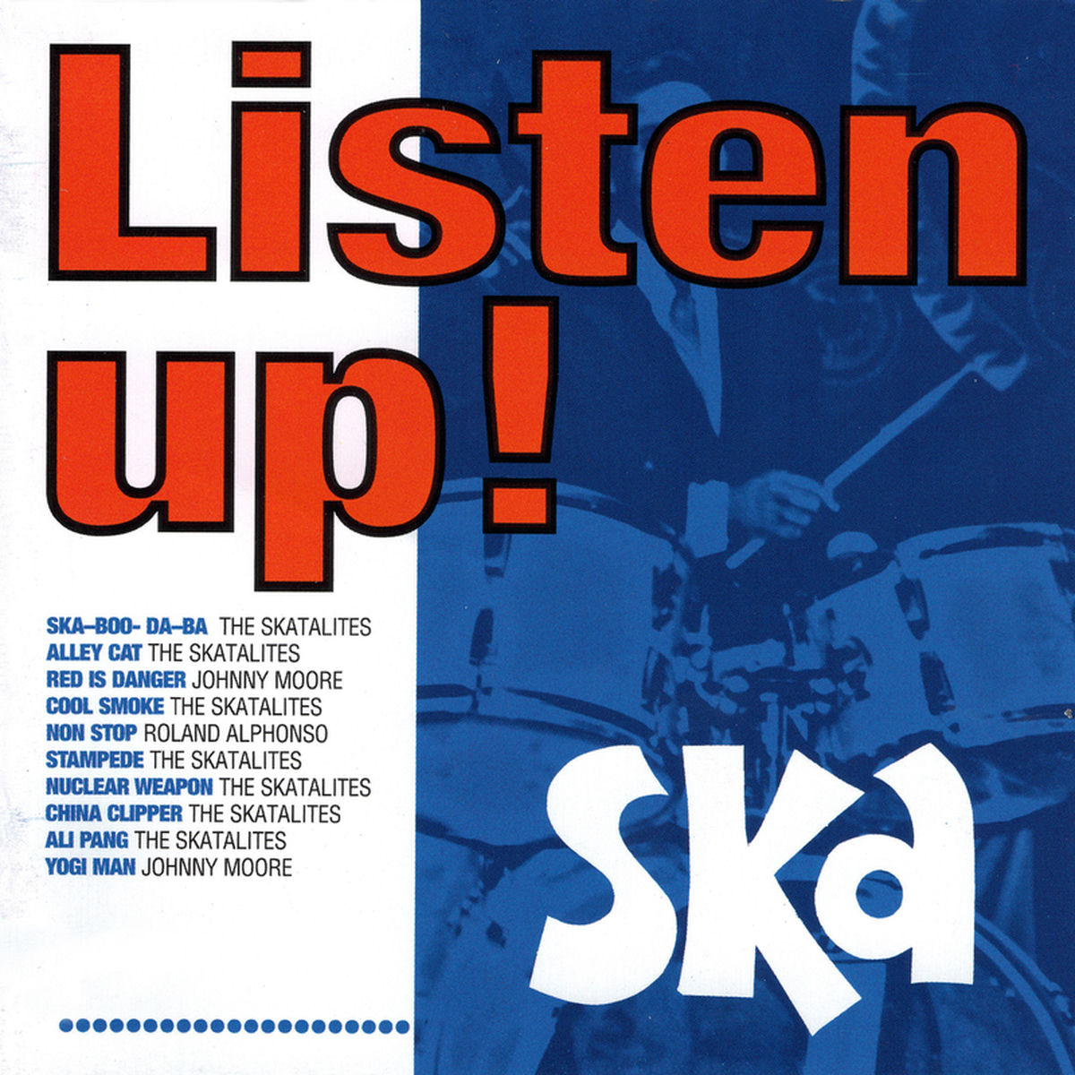 Various Artists – Listen Up! Ska vinyl cover