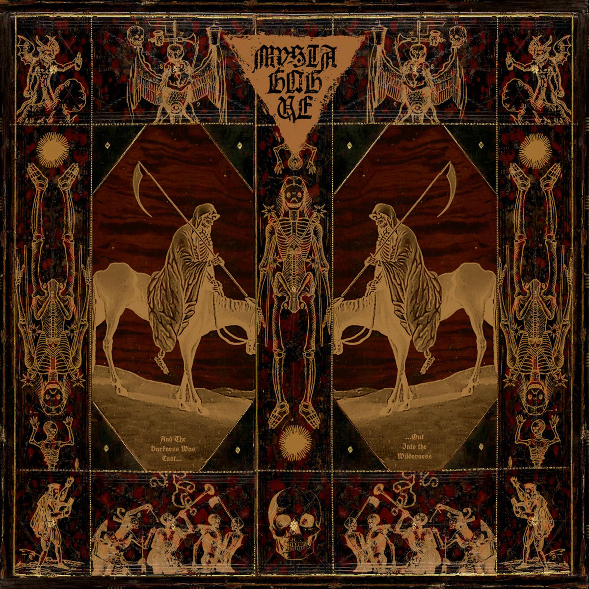 Mystagogue – And the Darkness Was Cast Out Into the Wilderness vinyl cover