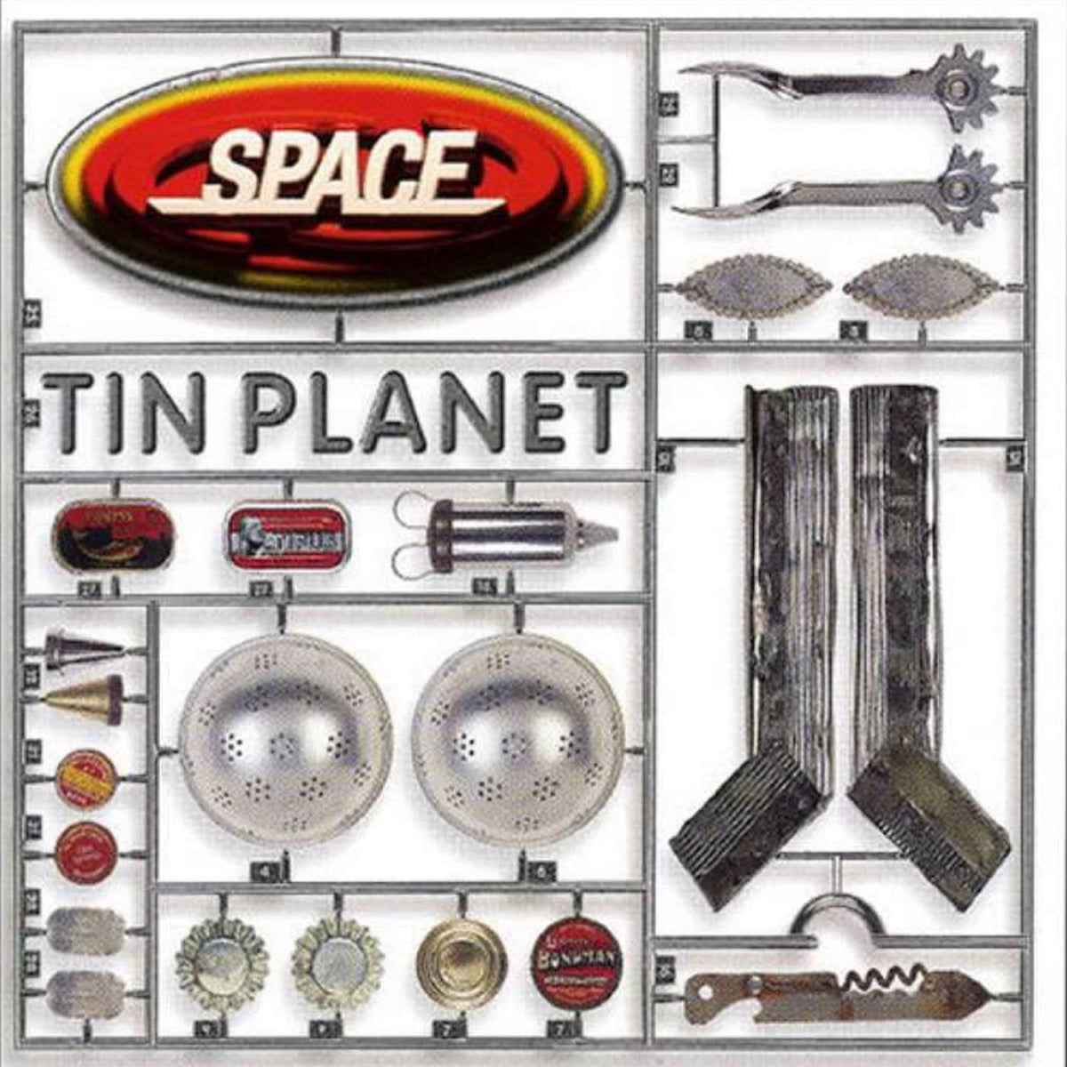 Space – Tin Planet vinyl cover