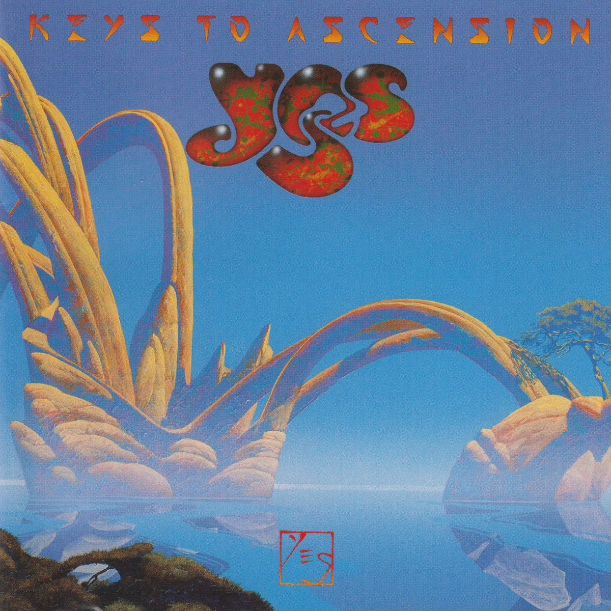 YES – Keys To Ascension vinyl record cover