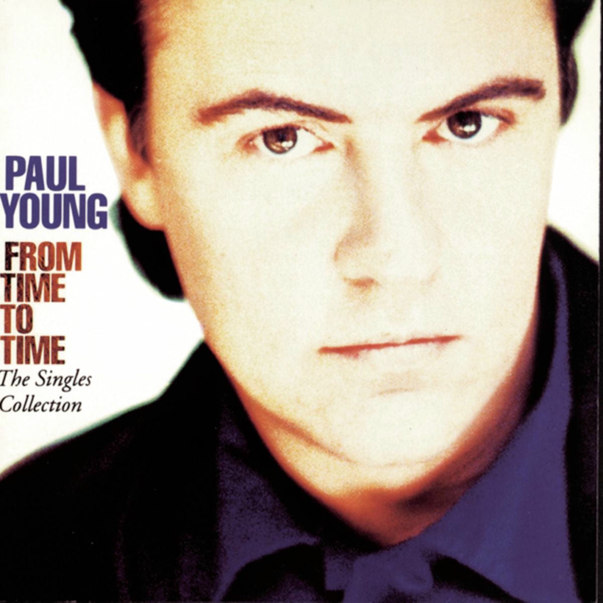Paul Young – From Time To Time - The Singles Collection vinyl cover