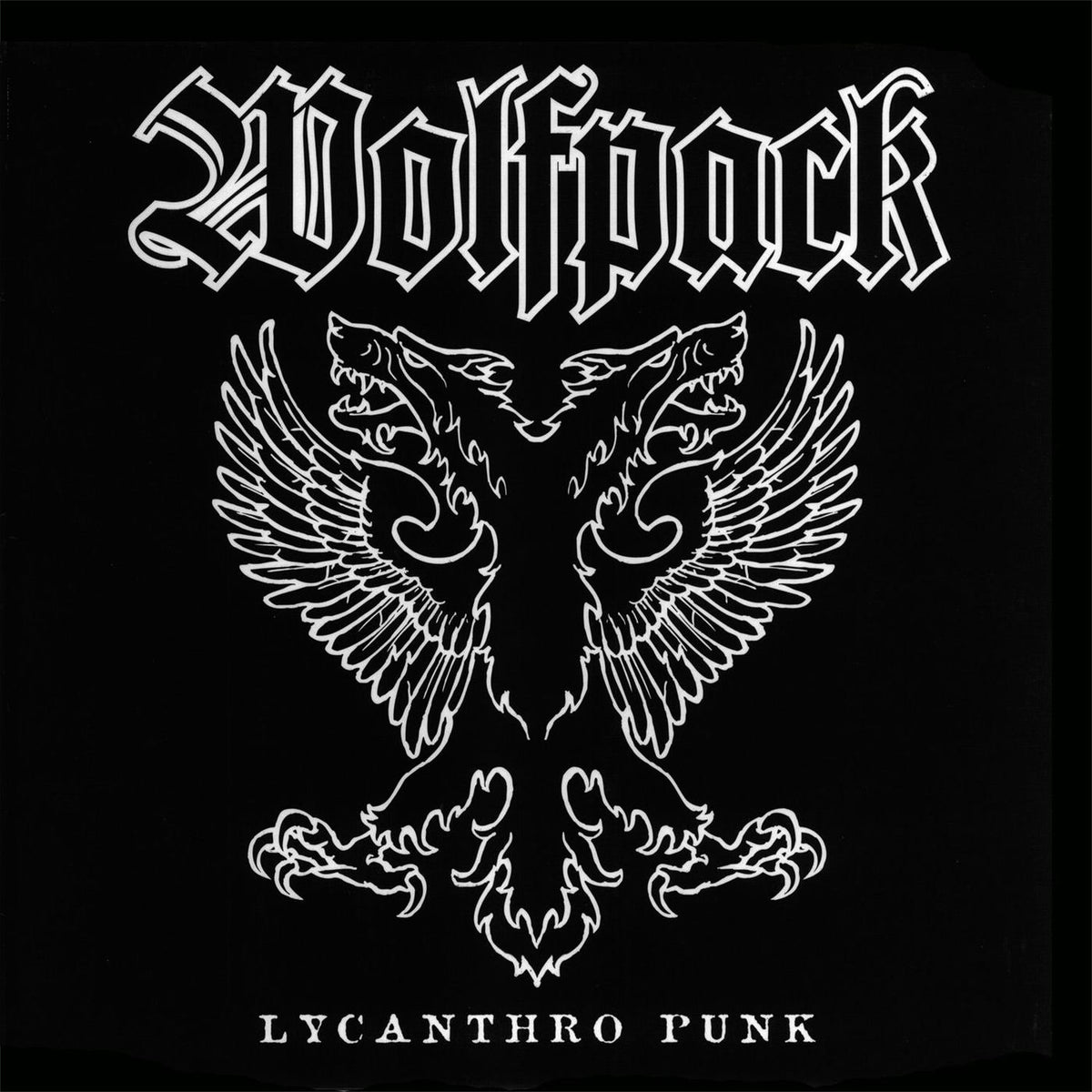 Wolfpack – Lycanthro Punk vinyl record cover