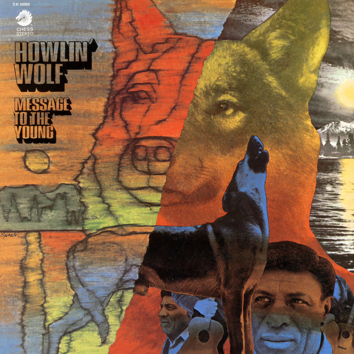 Howlin' Wolf – Message To The Young vinyl record cover