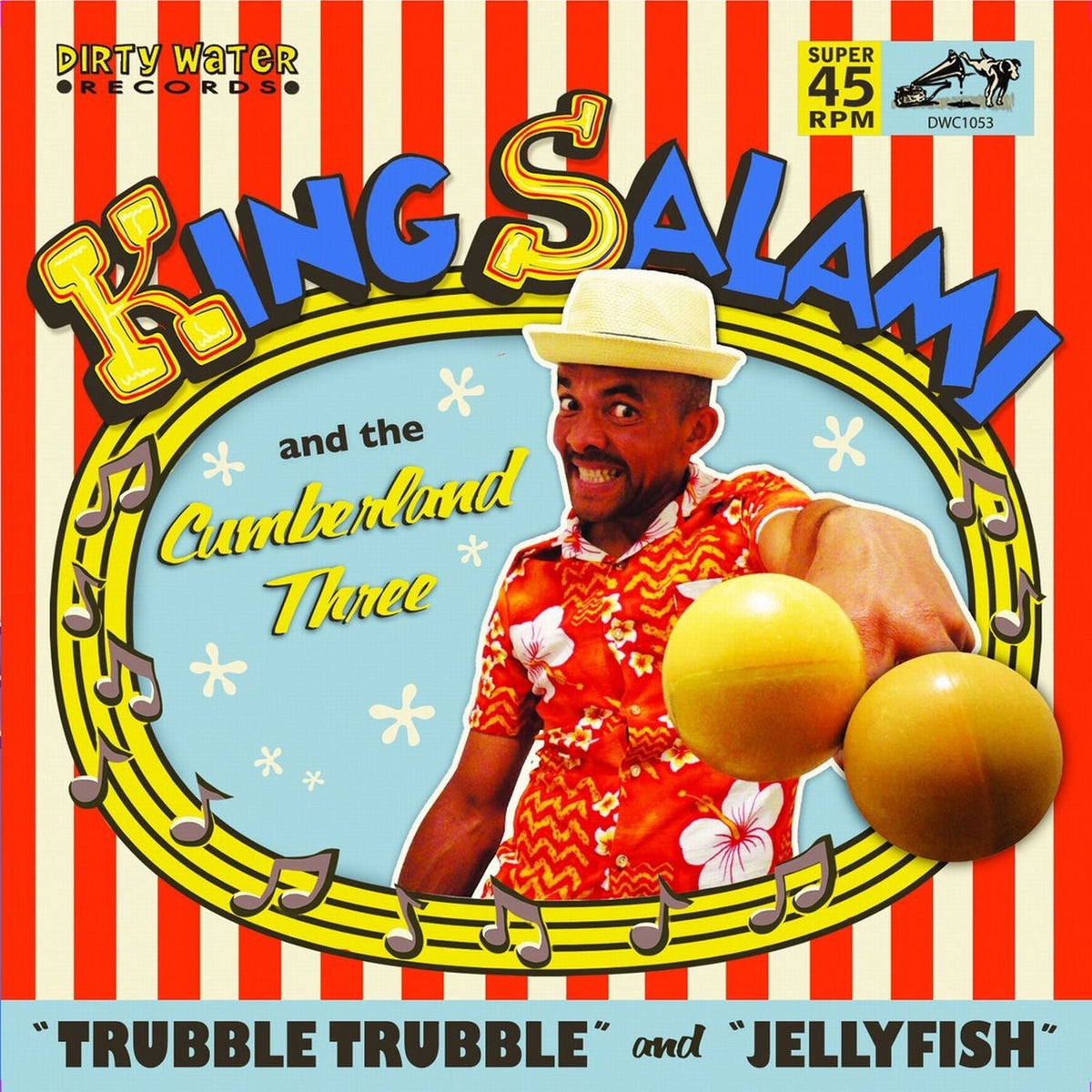 King Salami and the Cumberland Three – Trubble Trubble vinyl cover