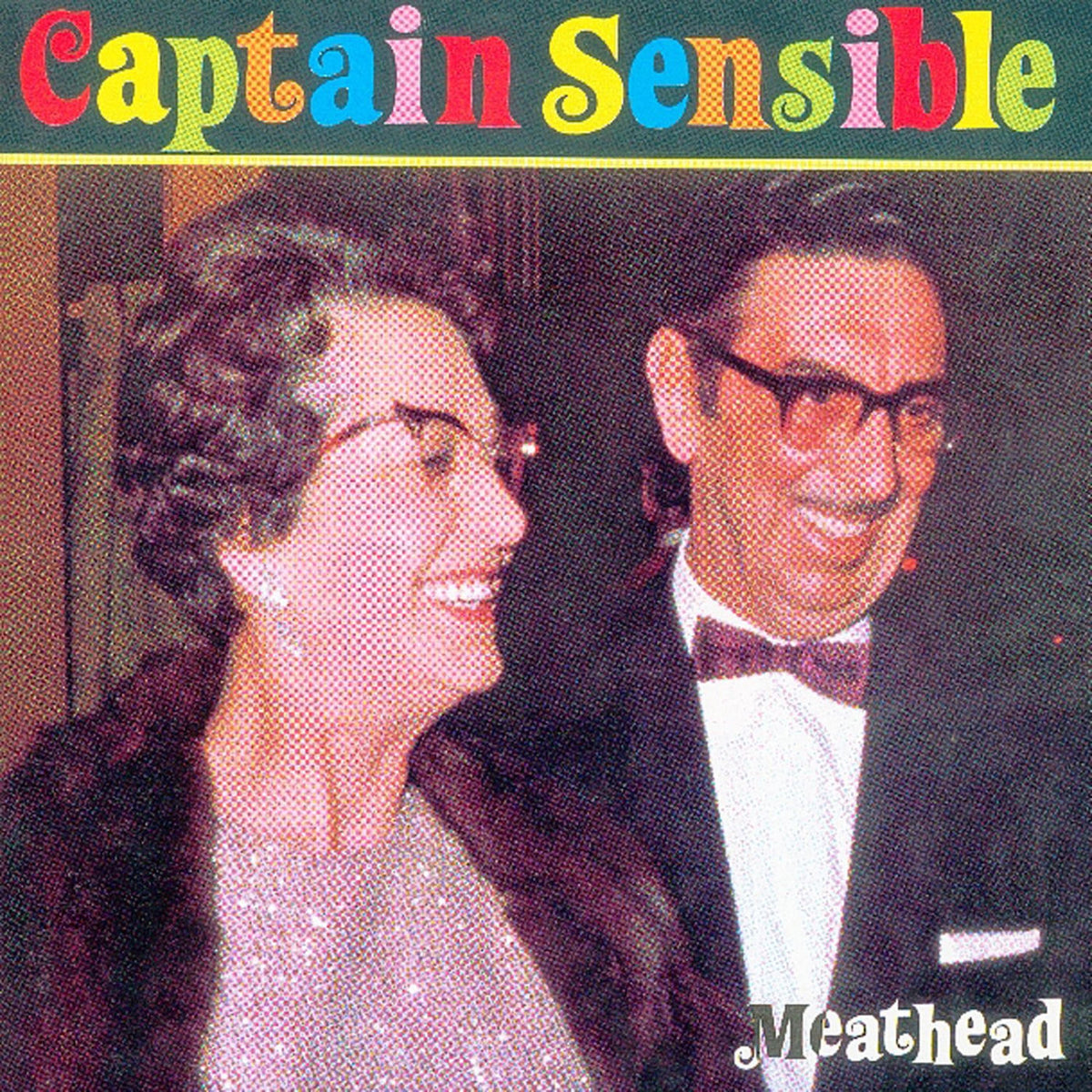 Captain Sensible – Meathead (Orange Crystal Vinyl) vinyl record cover