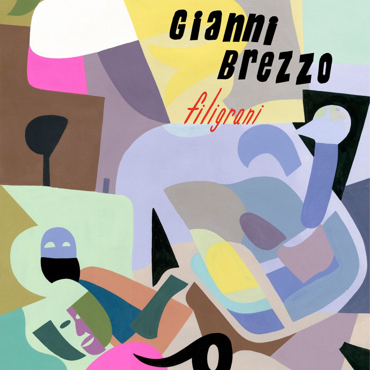 Gianni Brezzo – Filigrani vinyl cover