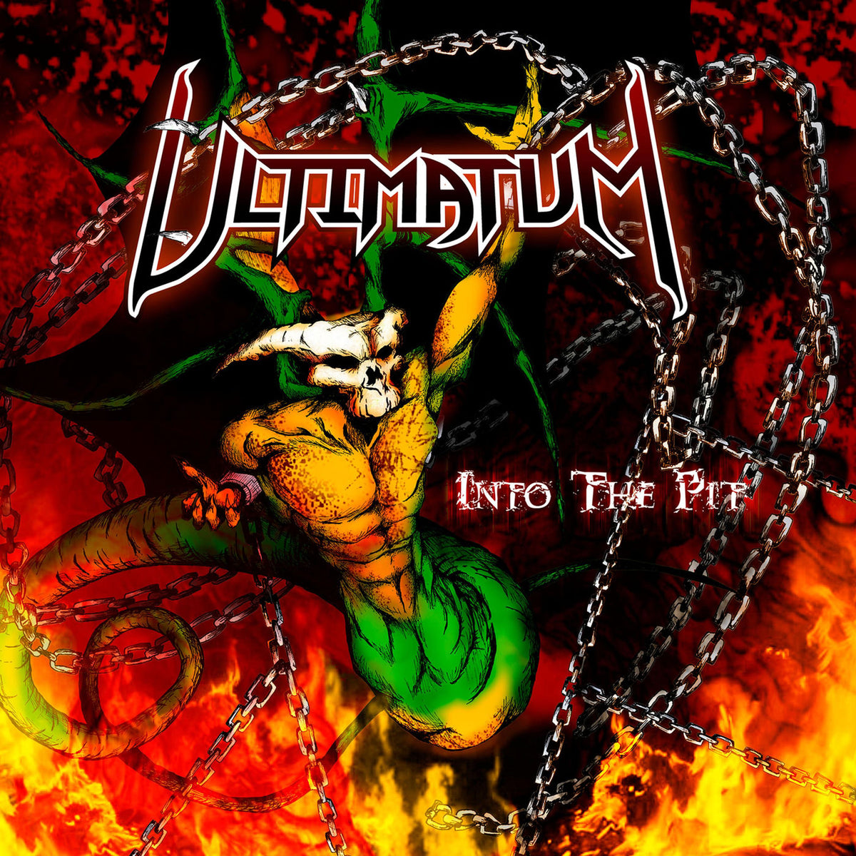 Ultimatum – Into The Pit vinyl record cover