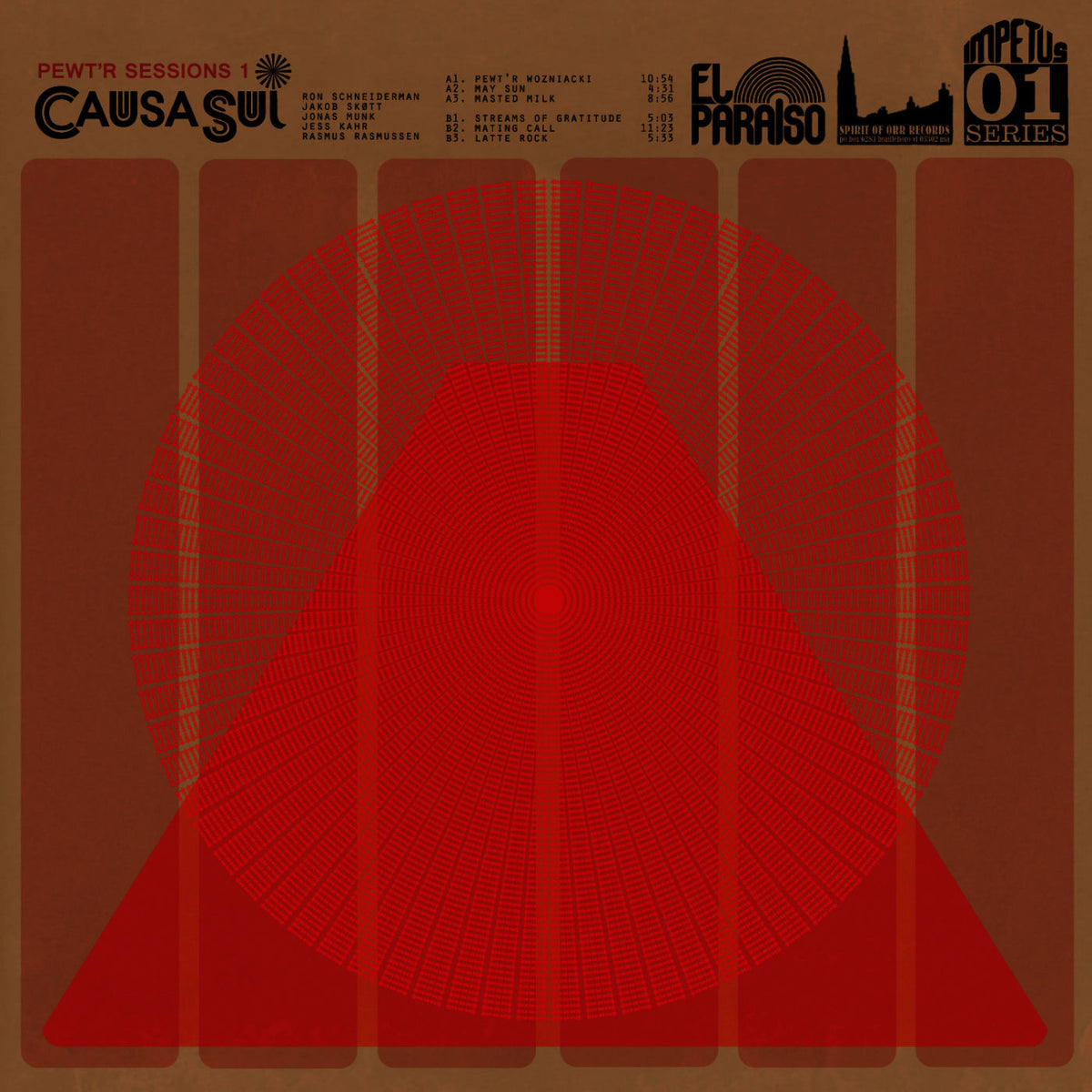 Causa Sui – Pewt'r Sessions 1 vinyl cover