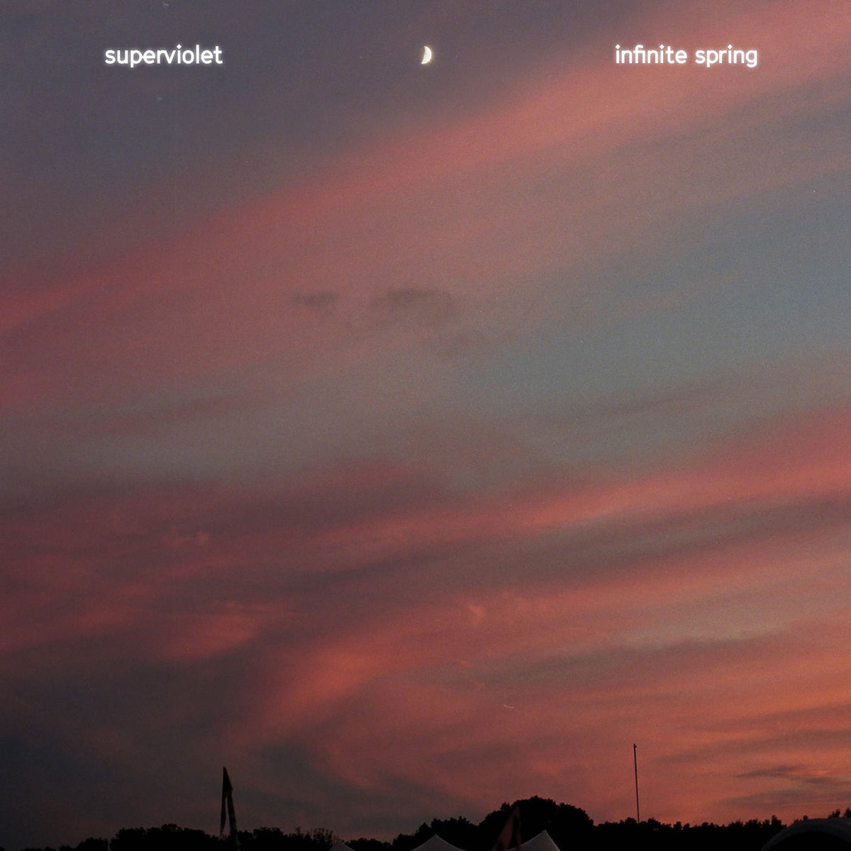 Superviolet – Infinite Spring (Sunset Swirl Vinyl) vinyl record cover