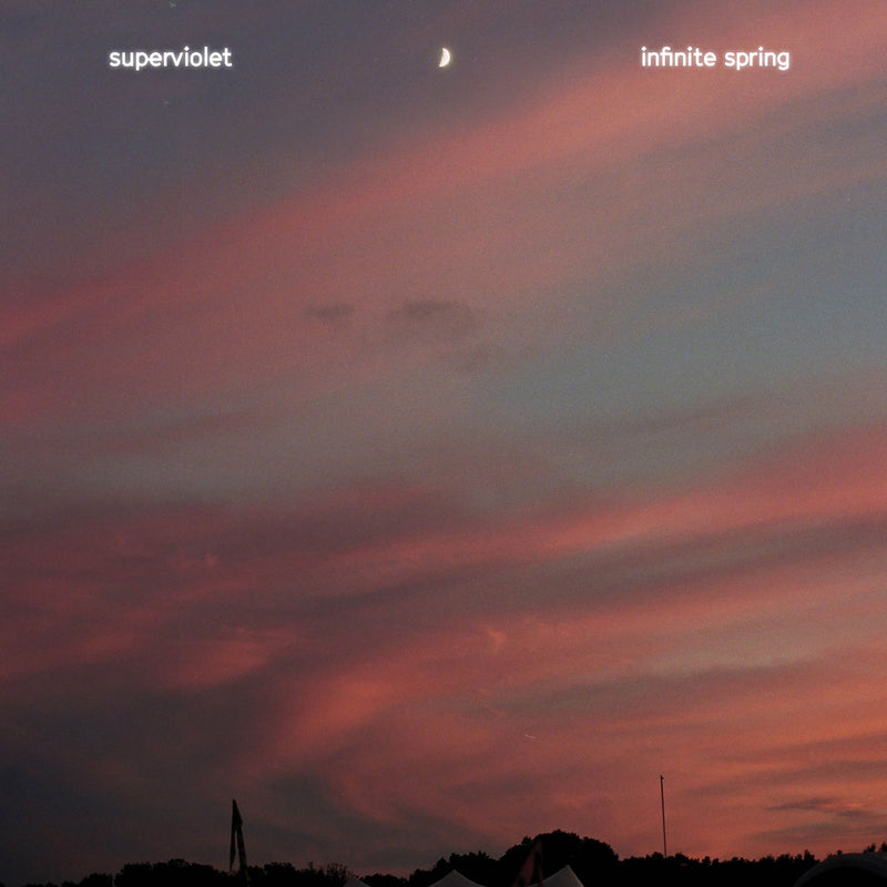 Superviolet – Infinite Spring (Sunset Swirl Vinyl) vinyl record cover