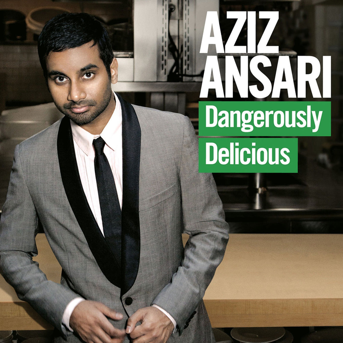 Aziz Ansari – Dangerously Delicious vinyl cover