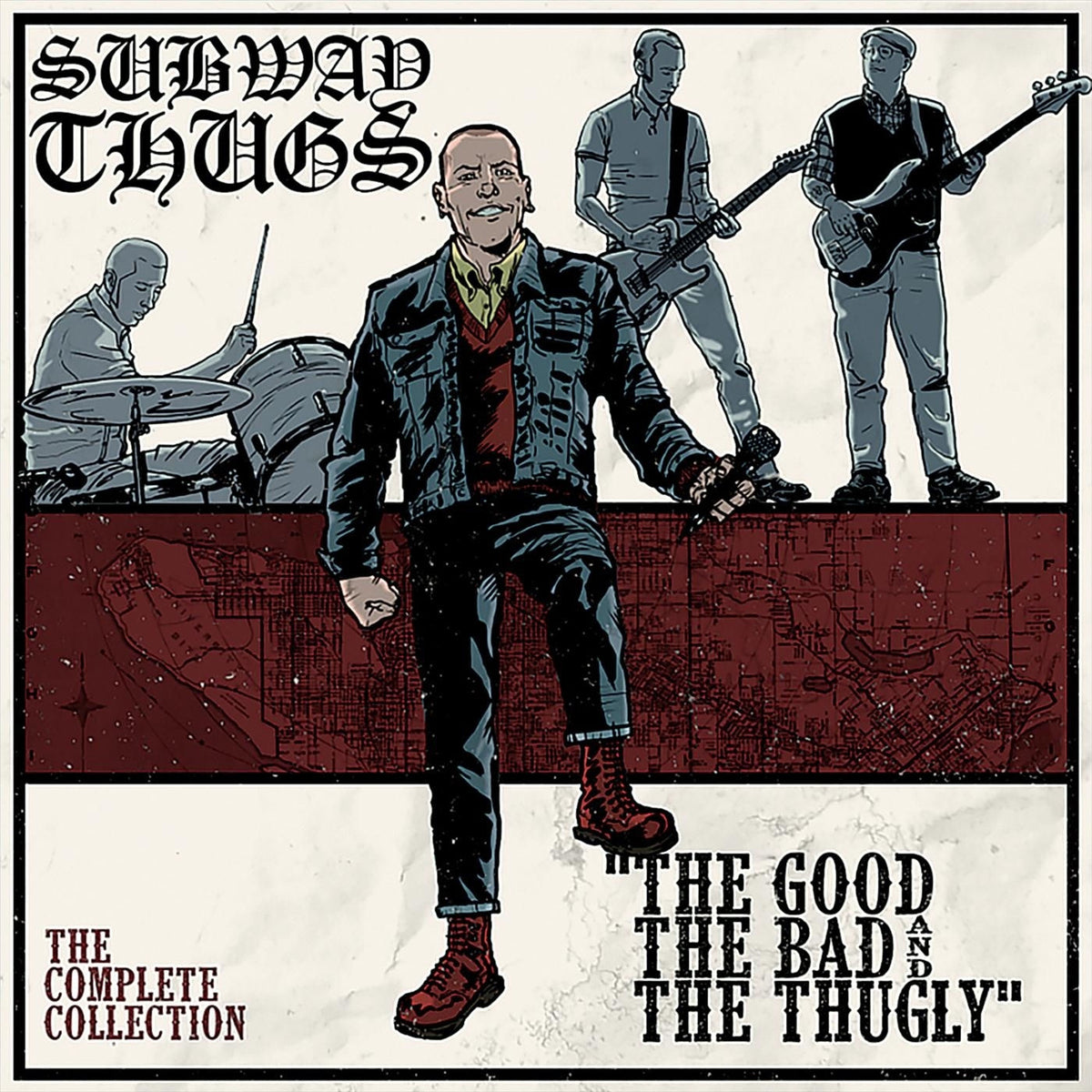 Subway Thugs – The Good, The Bad And The Thugly vinyl record cover