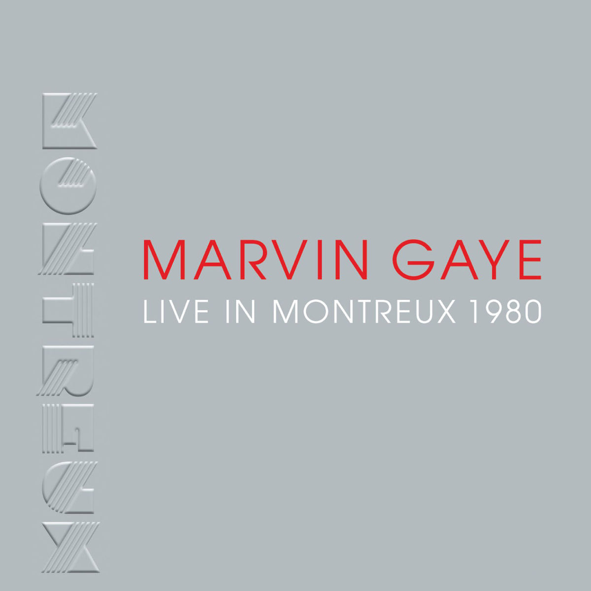 Marvin Gaye – Live In Montreux 1980 vinyl record cover