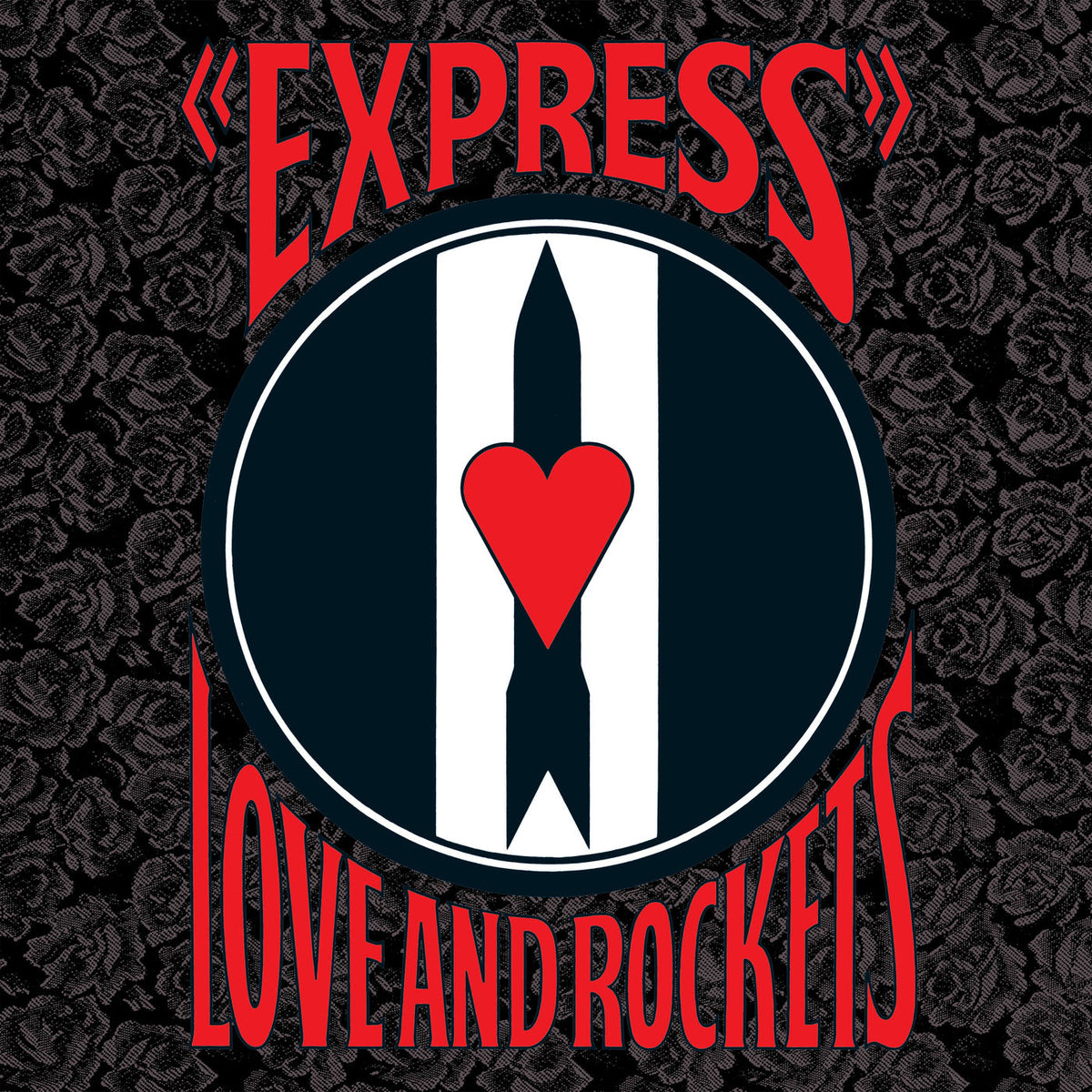Love and Rockets – Express vinyl record cover