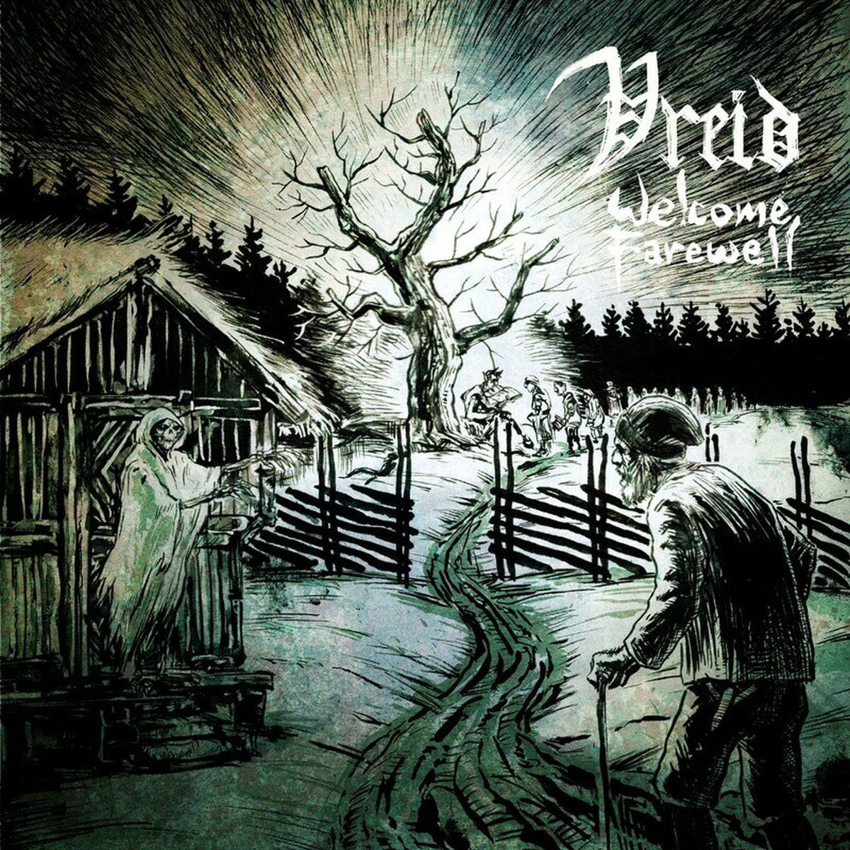 Vreid – Welcome Farewell vinyl record cover