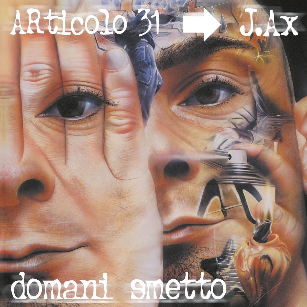 Articolo 31 – Domani Smetto vinyl record cover