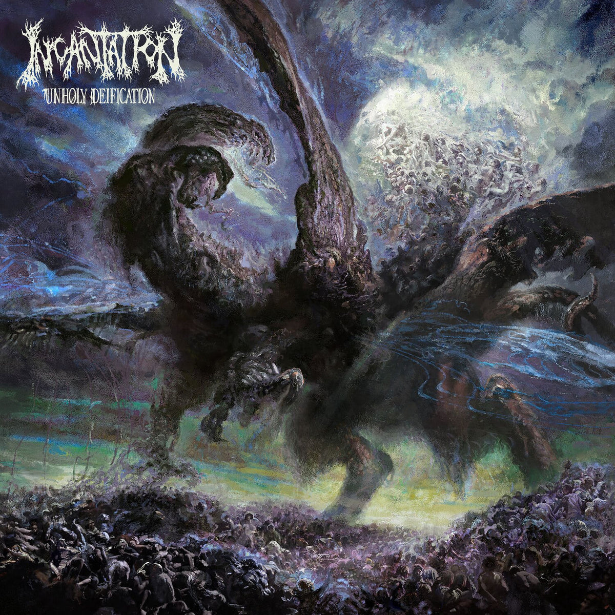 Incantation – Unholy Deification vinyl record cover