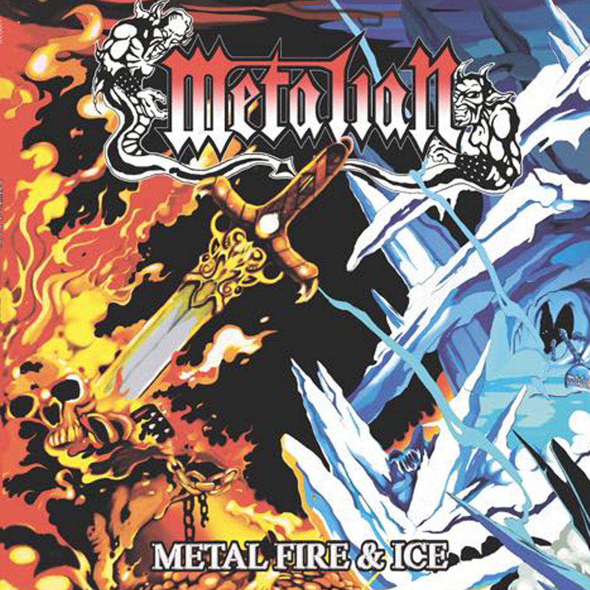 Metalian – Metal Fire & Ice vinyl record cover
