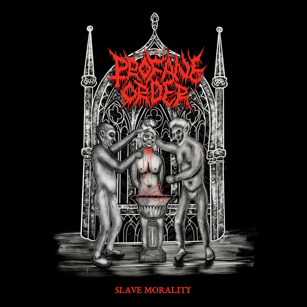 Profane Order – Slave Morality vinyl record cover