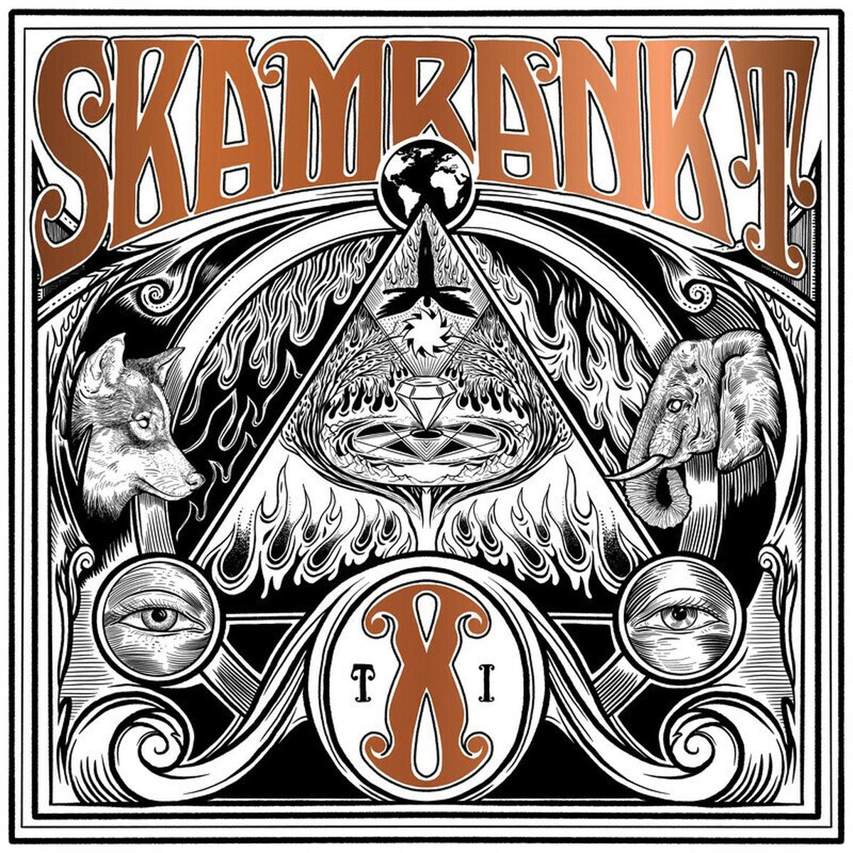 Skambankt – TI vinyl record cover
