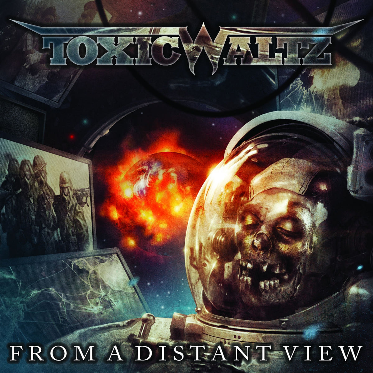 Toxic Waltz – From A Distant View vinyl record cover