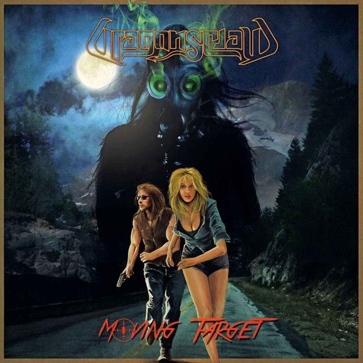 Dragonsclaw – Moving Target vinyl record cover