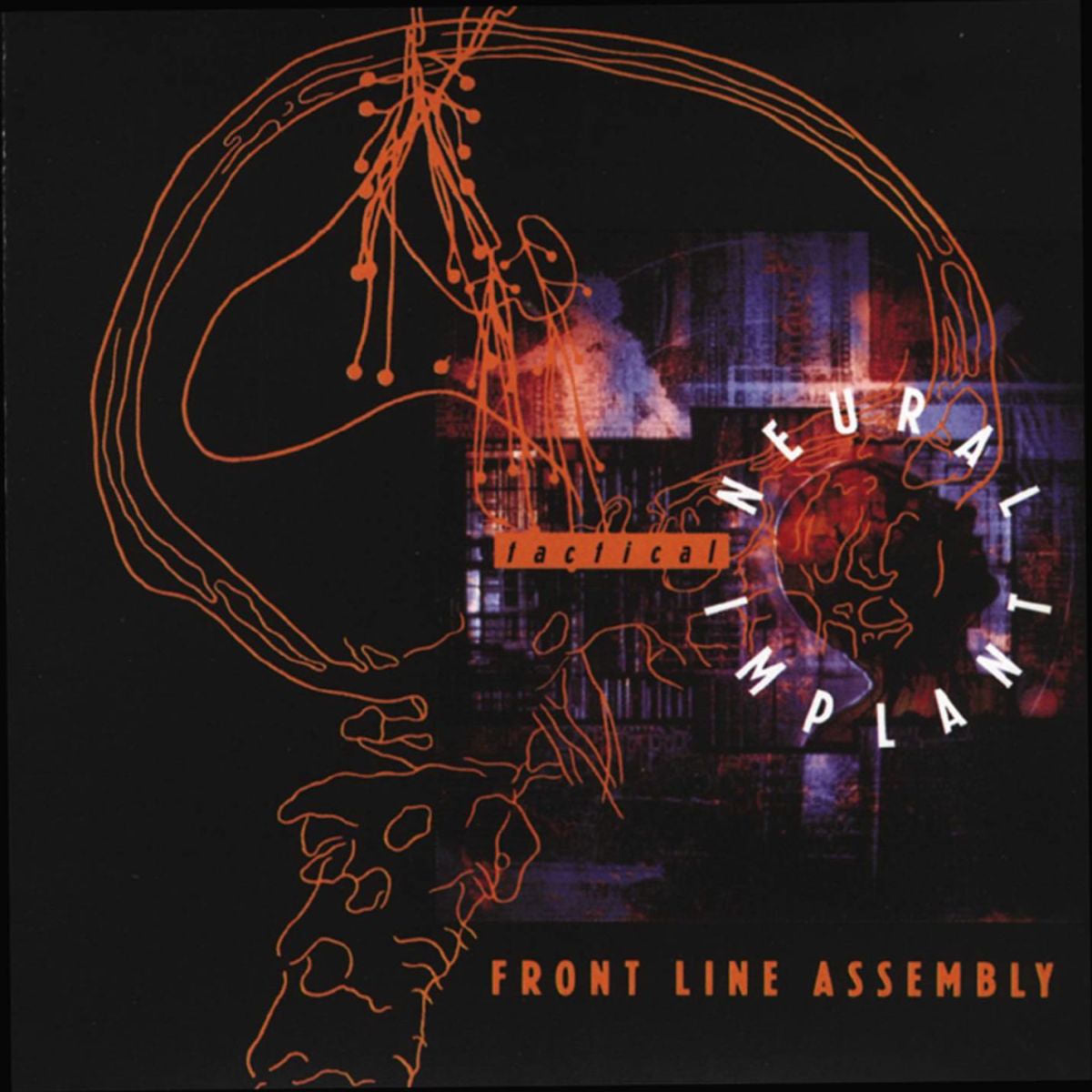 Front Line Assembly – Tactical Neural Implant vinyl record cover