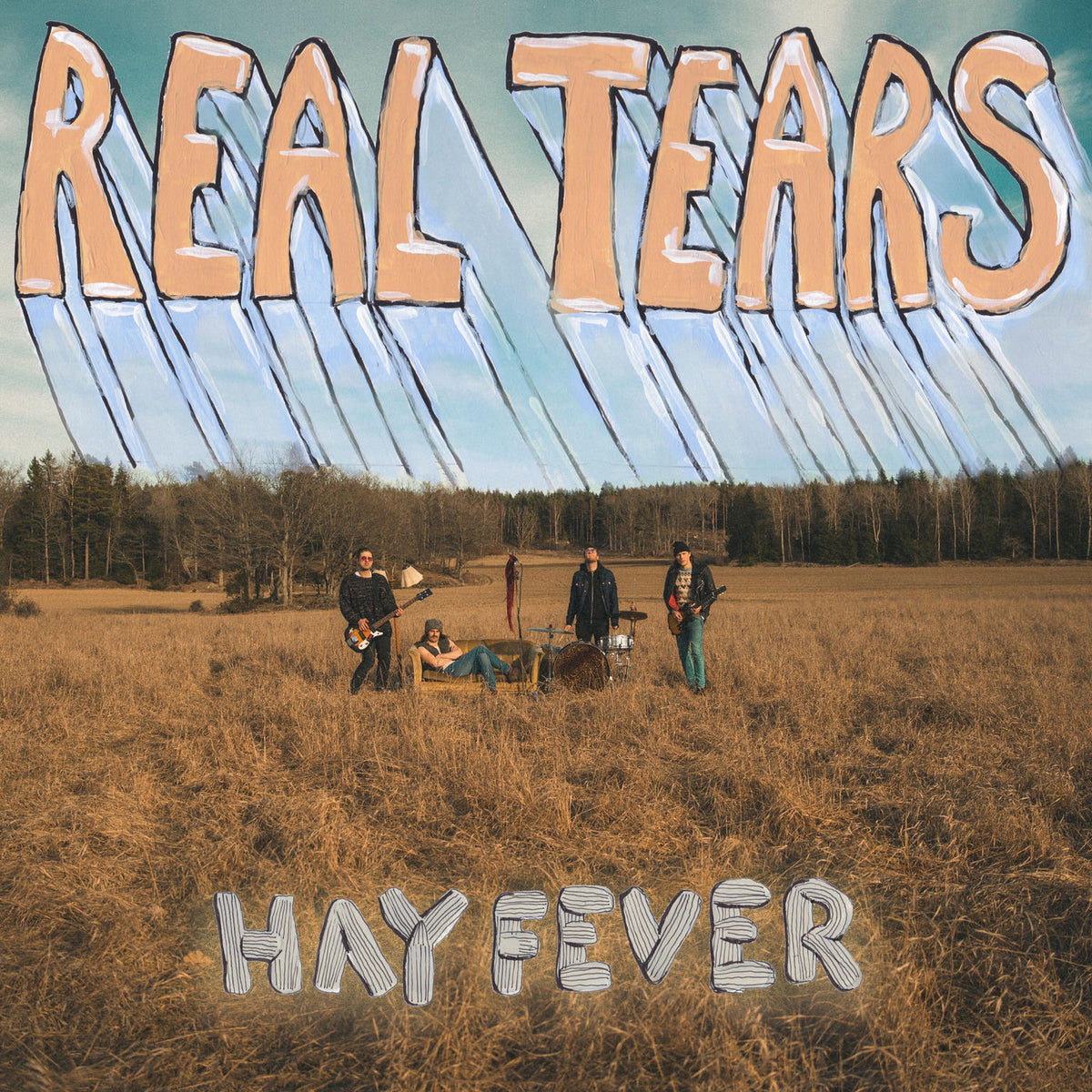 Real Tears – Hay Fever vinyl record cover