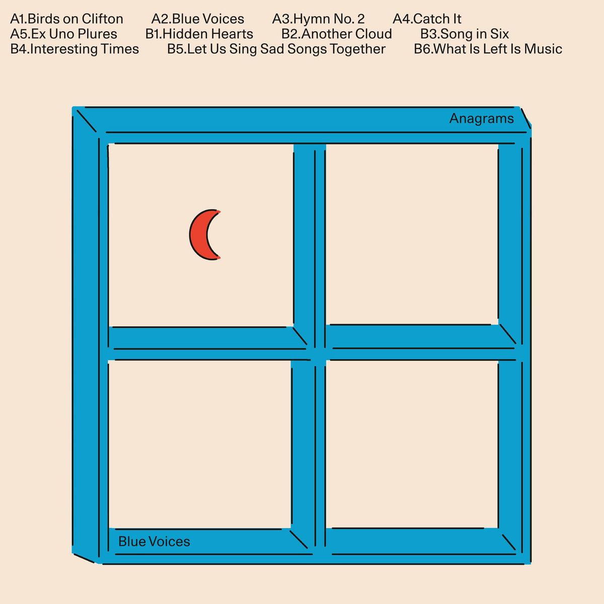 Anagrams – Blue Voices vinyl record cover
