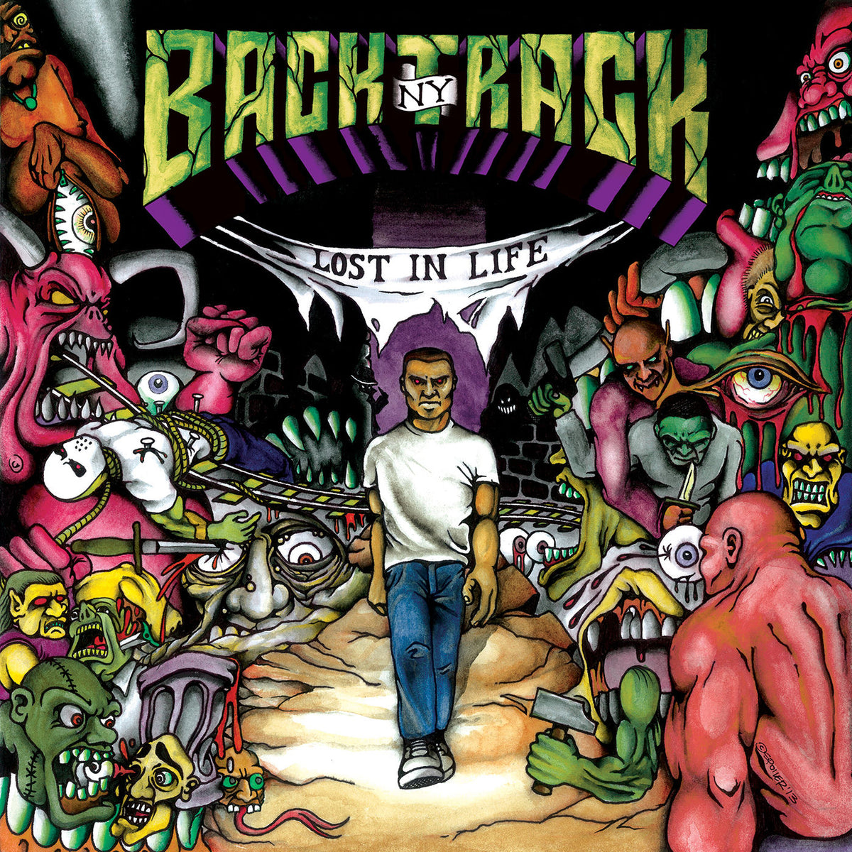 Backtrack – Lost In Life vinyl record cover