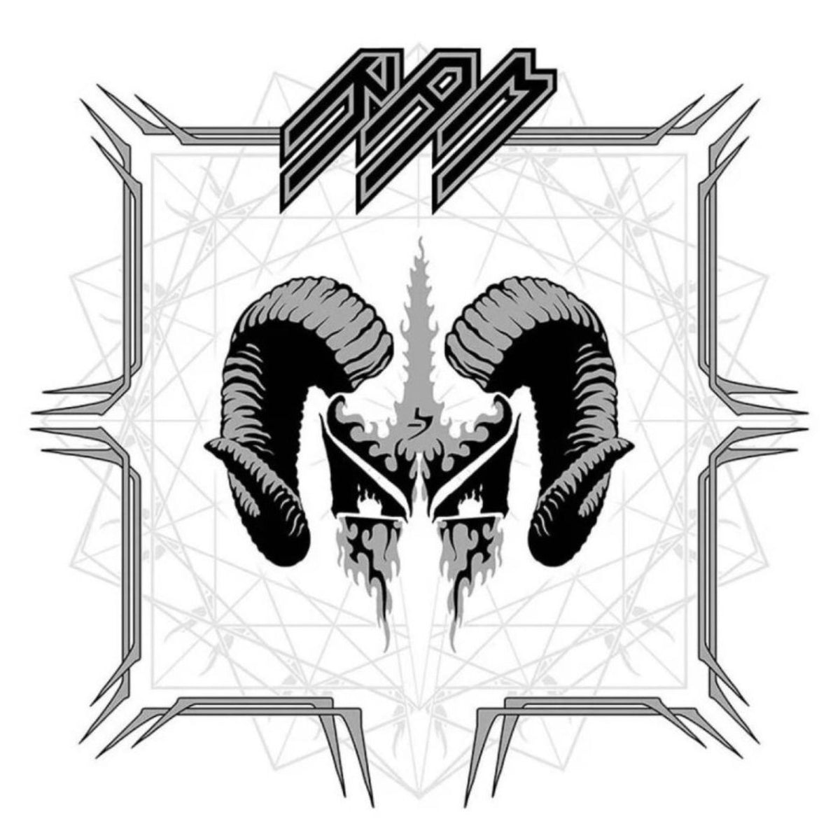 RAM – Lightbringer [LP] (GREY & WHITE SPLATTER COLORED VINYL) vinyl record cover