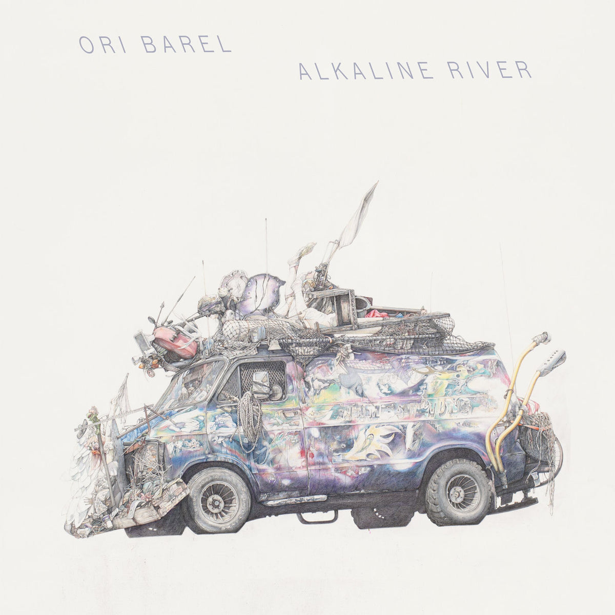 Ori Barel – Alkaline River [LP] vinyl record cover