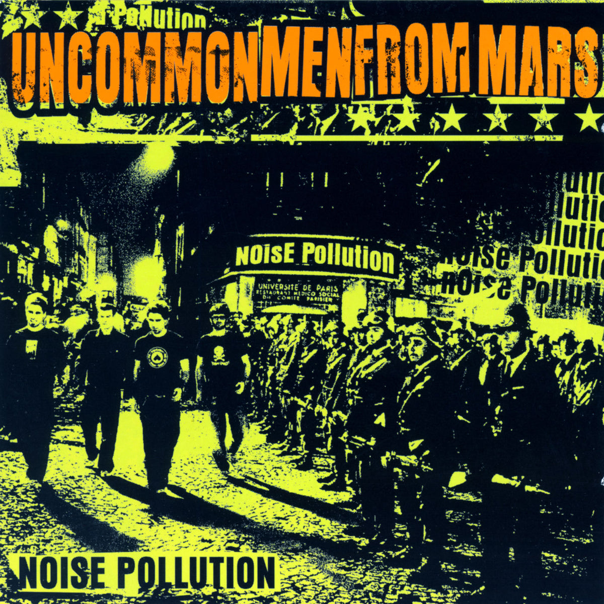 Uncommonmenfrommars – Noise Pollution vinyl record cover
