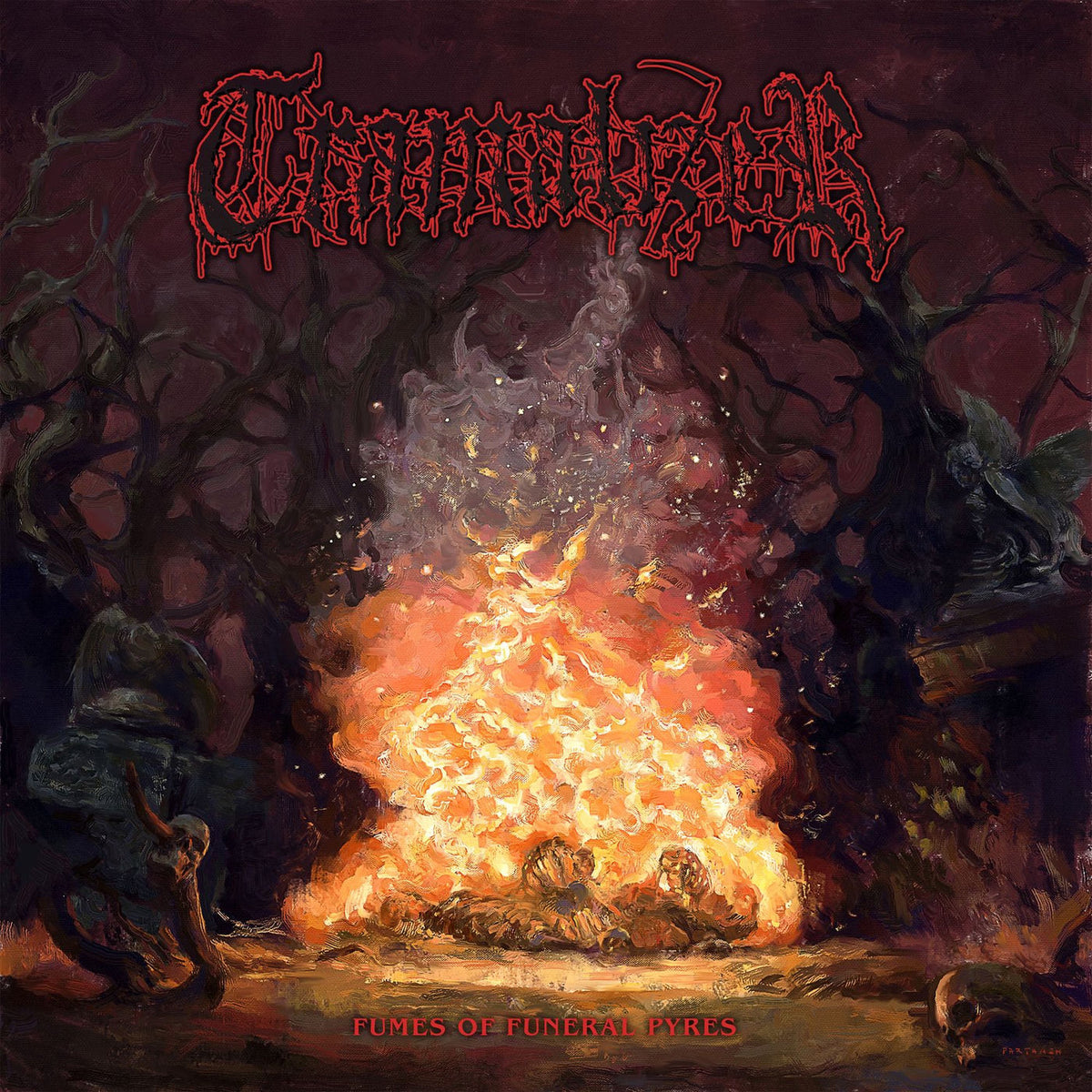 Tramalizer – Fumes of Funeral Pyres (Coloured Vinyl) vinyl record cover