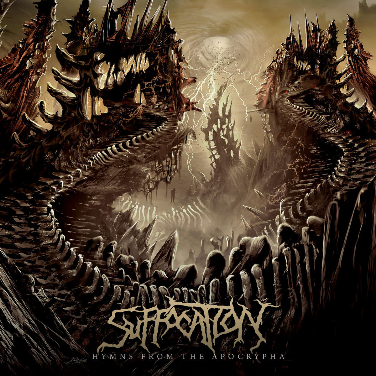 Suffocation – Hymns from the Apocrypha vinyl record cover