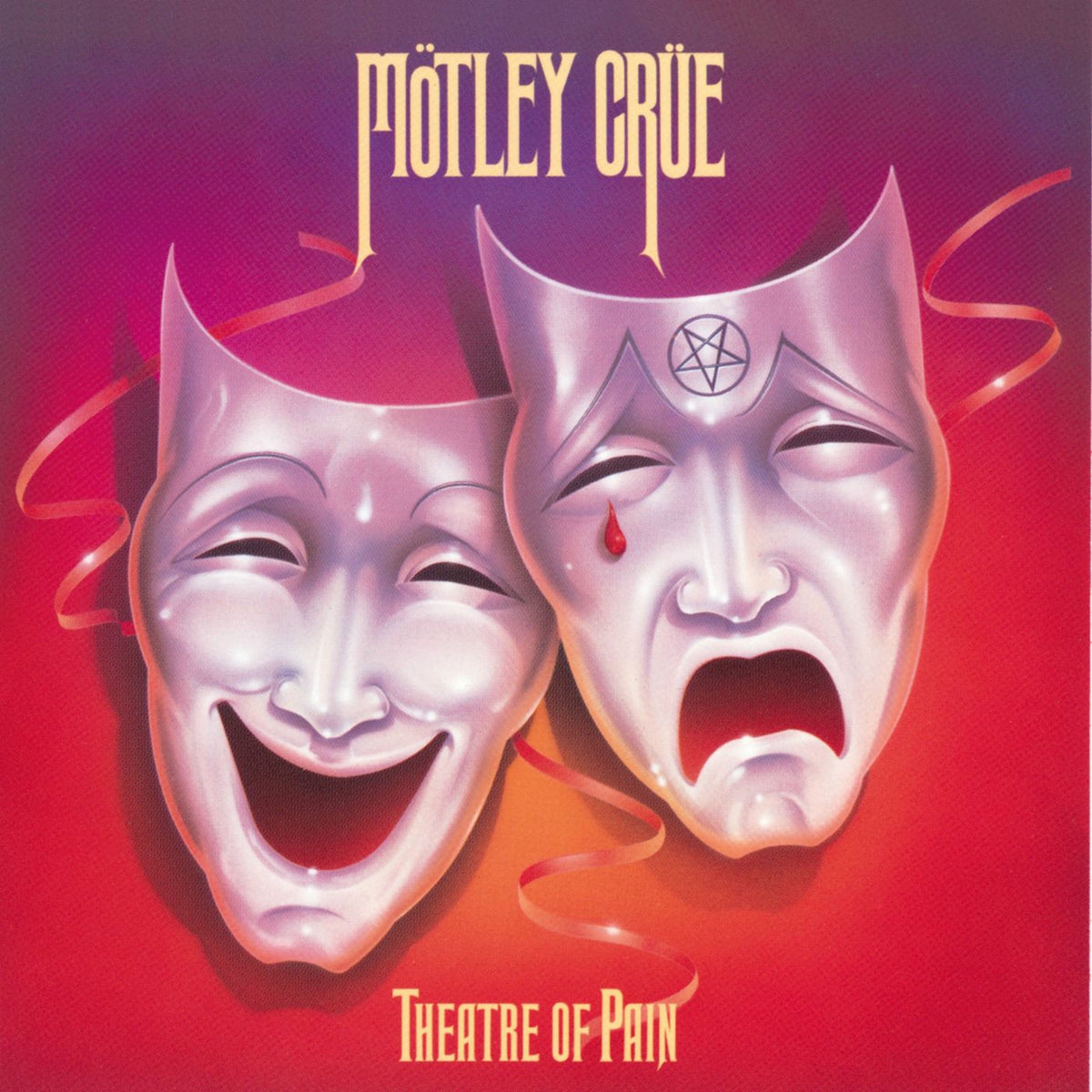 Motley Crue – Theatre Of Pain (40th Anniversary / Purple Crush Vinyl) (Indies) vinyl record cover