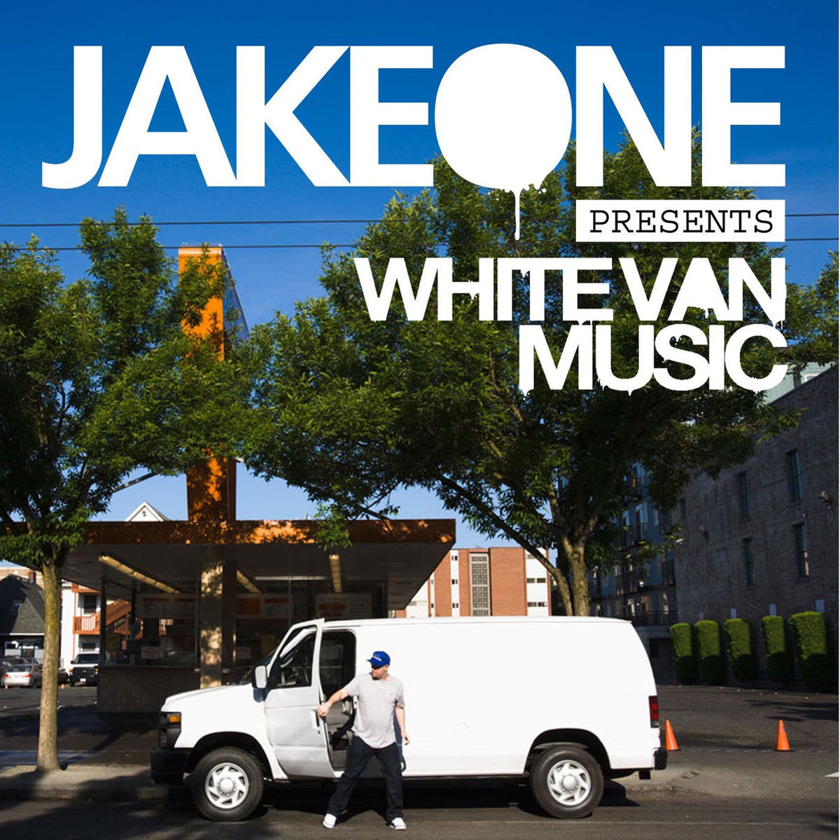 Jake One – White Van Music vinyl record cover