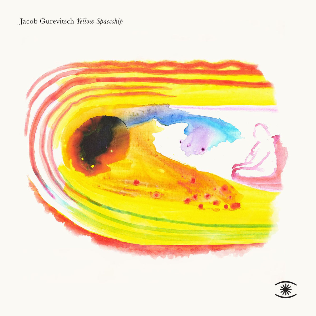 Jacob Gurevitsch – Yellow Spaceship vinyl cover
