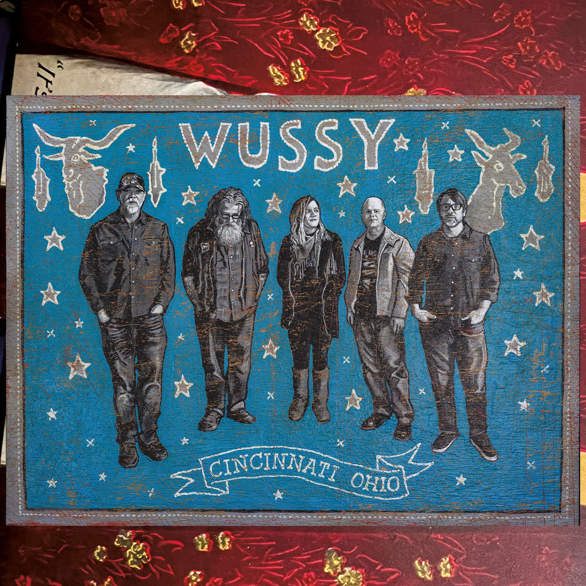 Wussy – Cincinnati Ohio vinyl record cover