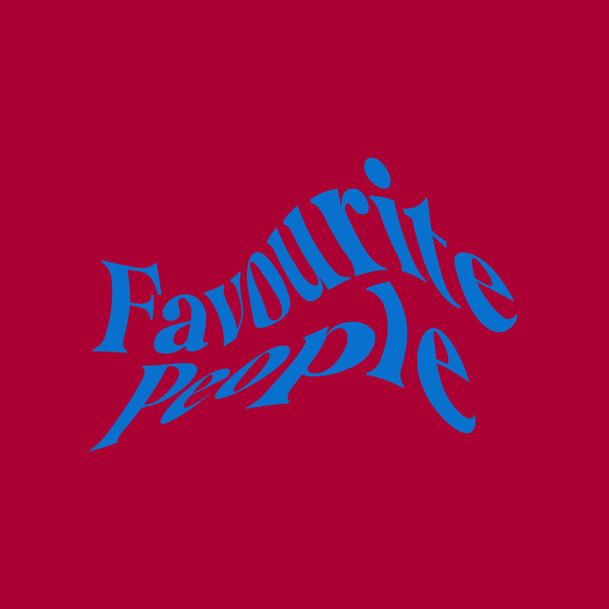 Favourite People – Favourite People vinyl record cover